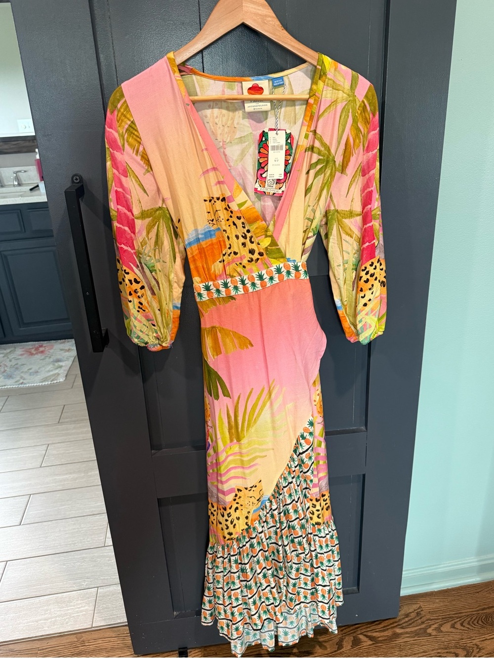 Farm Rio Wrap Dress - Picture 3 of 6